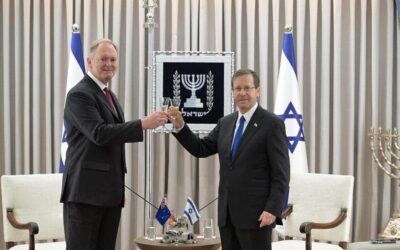 IBCA Welcomes Australia’s New Ambassador to Israel, H.E. Dr. Ralph King